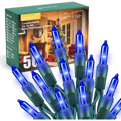 Minetom LED Clear Christmas String Lights, thumbnail 5