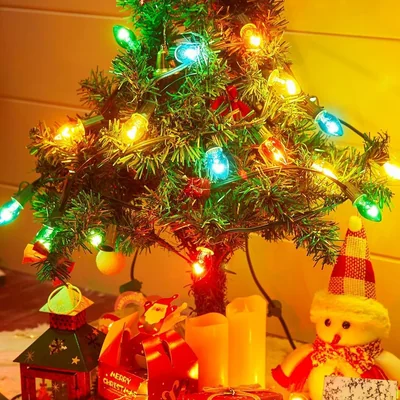 Minetom C7 Multicolor Christmas String Light Set, thumbnail 2