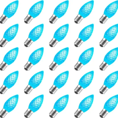 Minetom 25 Pack C7 Led Lights Bulb, thumbnail 1