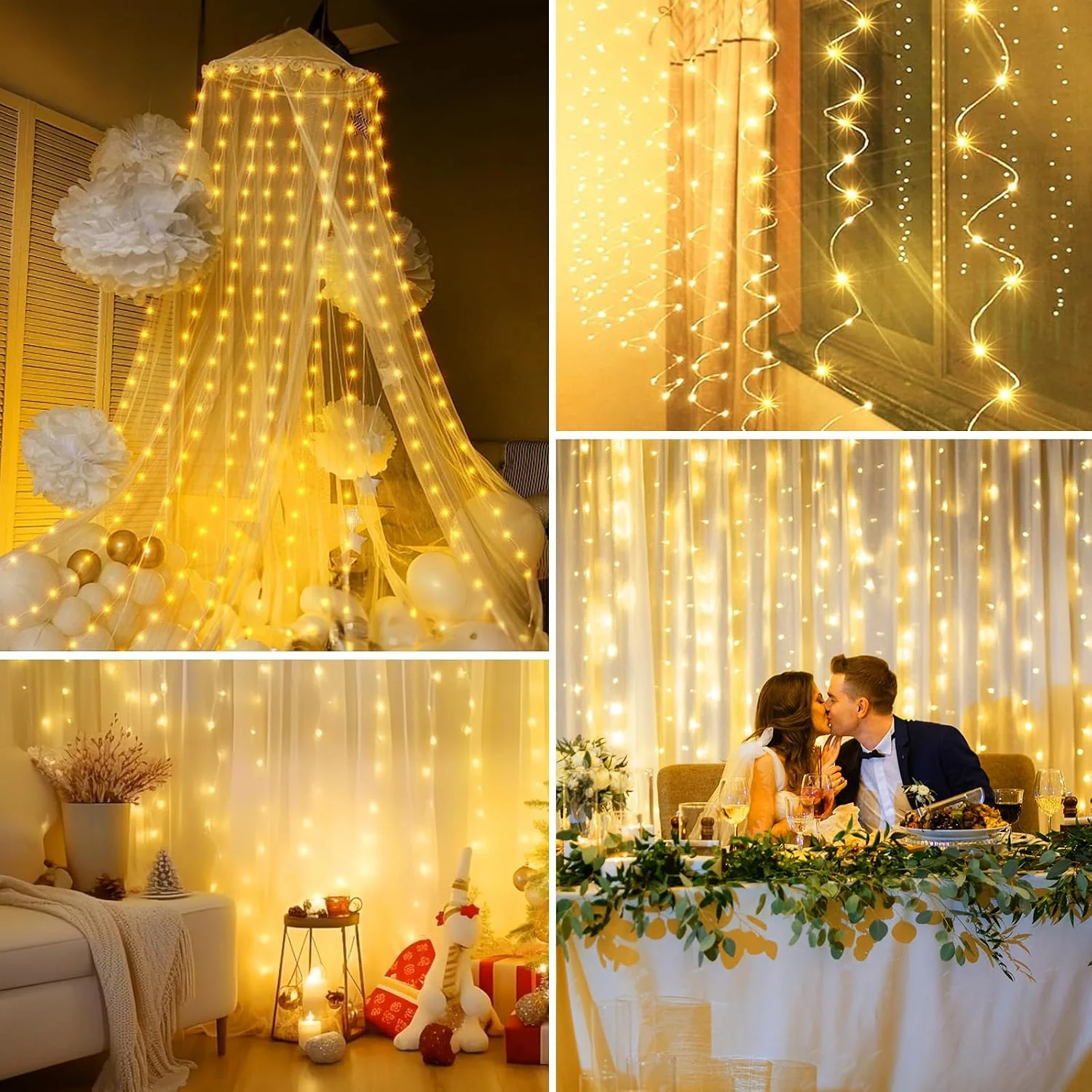 Minetom Curtain Lights, photo 4