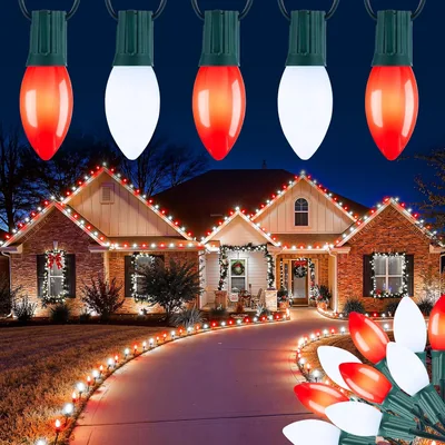 Minetom Vintage C9 LED Christmas Lights Outdoor, thumbnail 6