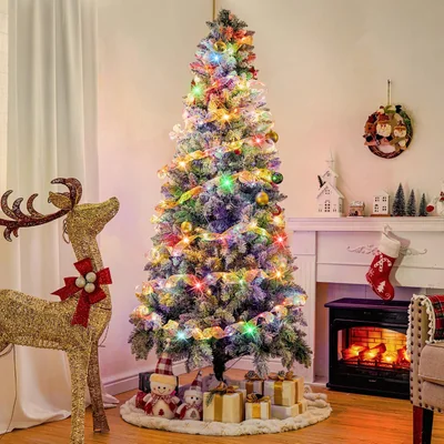 Minetom Christmas Tree Ribbon String Lights, thumbnail 2
