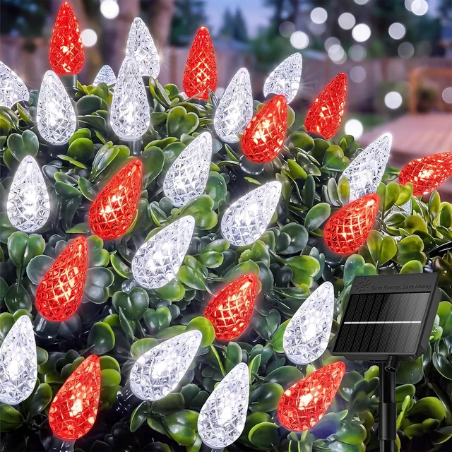 Minetom C6 Solar Christmas Lights