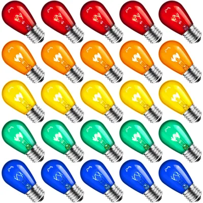 Minetom S14 Incandescent Edison Light Bulbs, 20 Pack 11W, thumbnail 7