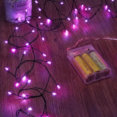 Minetom Fairy Lights Battery Operated, Twinkle String Lights 5ft 60LED, thumbnail 11