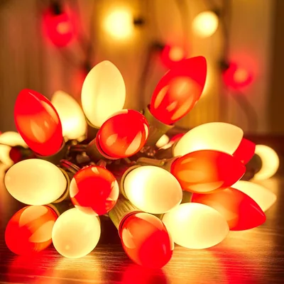 Minetom Vintage C9 LED Christmas Lights Outdoor, thumbnail 1