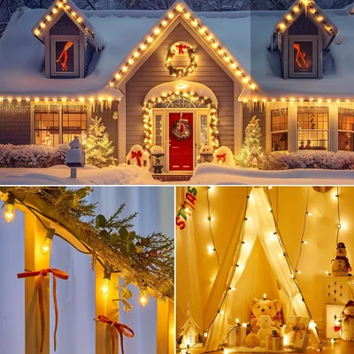 Minetom Vintage Christmas Lights, thumbnail 3