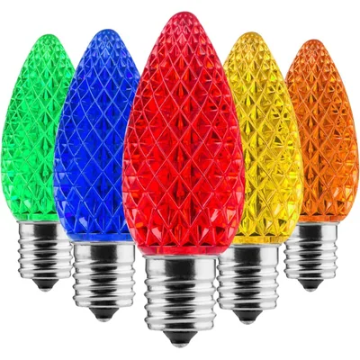Minetom C9 LED Replacement Christmas Light Bulbs, thumbnail 9