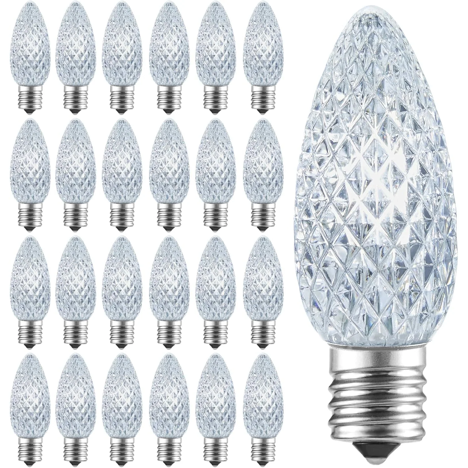 Minetom 100 Pack LED Light Bulbs, Cool White, 100 Pack, photo 1