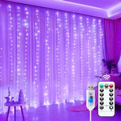 Minetom Curtain Lights, thumbnail 7