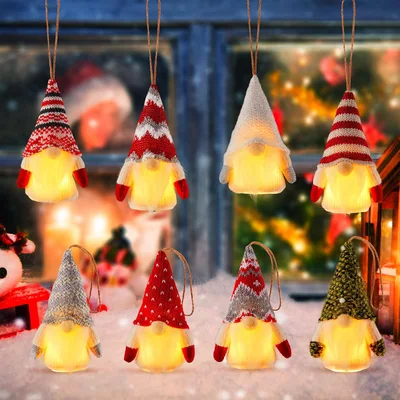 Minetom Gnome Christmas Ornaments, thumbnail 4