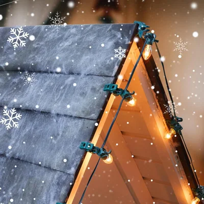 Minetom Christmas Light Clips Outdoor C7 C9, thumbnail 2