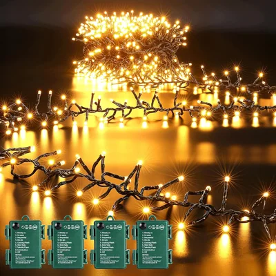 Minetom Battery Operated Christmas Lights Outdoor, thumbnail 1