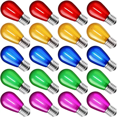 Minetom S14 Incandescent Edison Light Bulbs, 20 Pack 11W, thumbnail 8