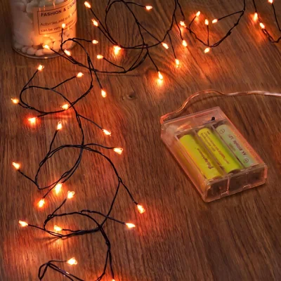 Minetom Fairy Lights Battery Operated, Twinkle String Lights 5ft 60LED, thumbnail 5