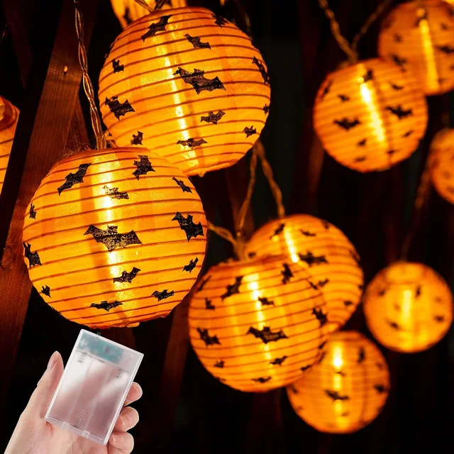 Minetom Halloween String Lights
