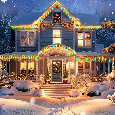 Minetom C7 Multicolor Christmas String Light Set, thumbnail 3