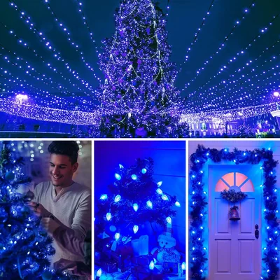 Minetom 25 Pack C7 LED Christmas Lights Bulbs, thumbnail 2