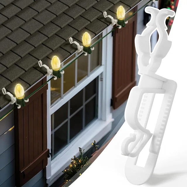 Minetom Christmas Light Clips