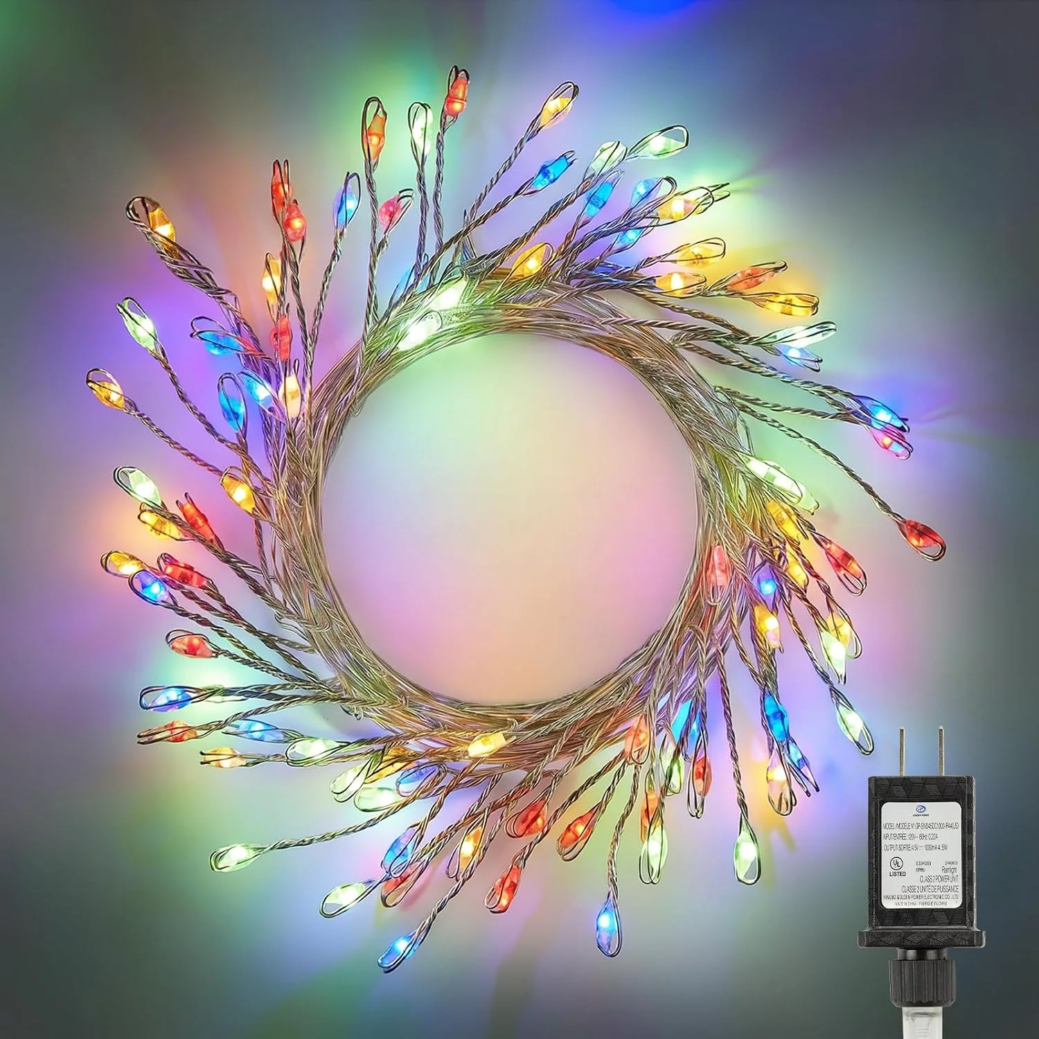 Minetom Halloween Fairy Lights Plug, Multicolor, 200LEDs, photo 6