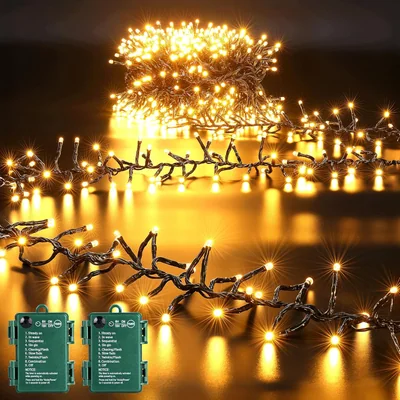 Minetom Battery Operated Christmas Lights Outdoor, thumbnail 3