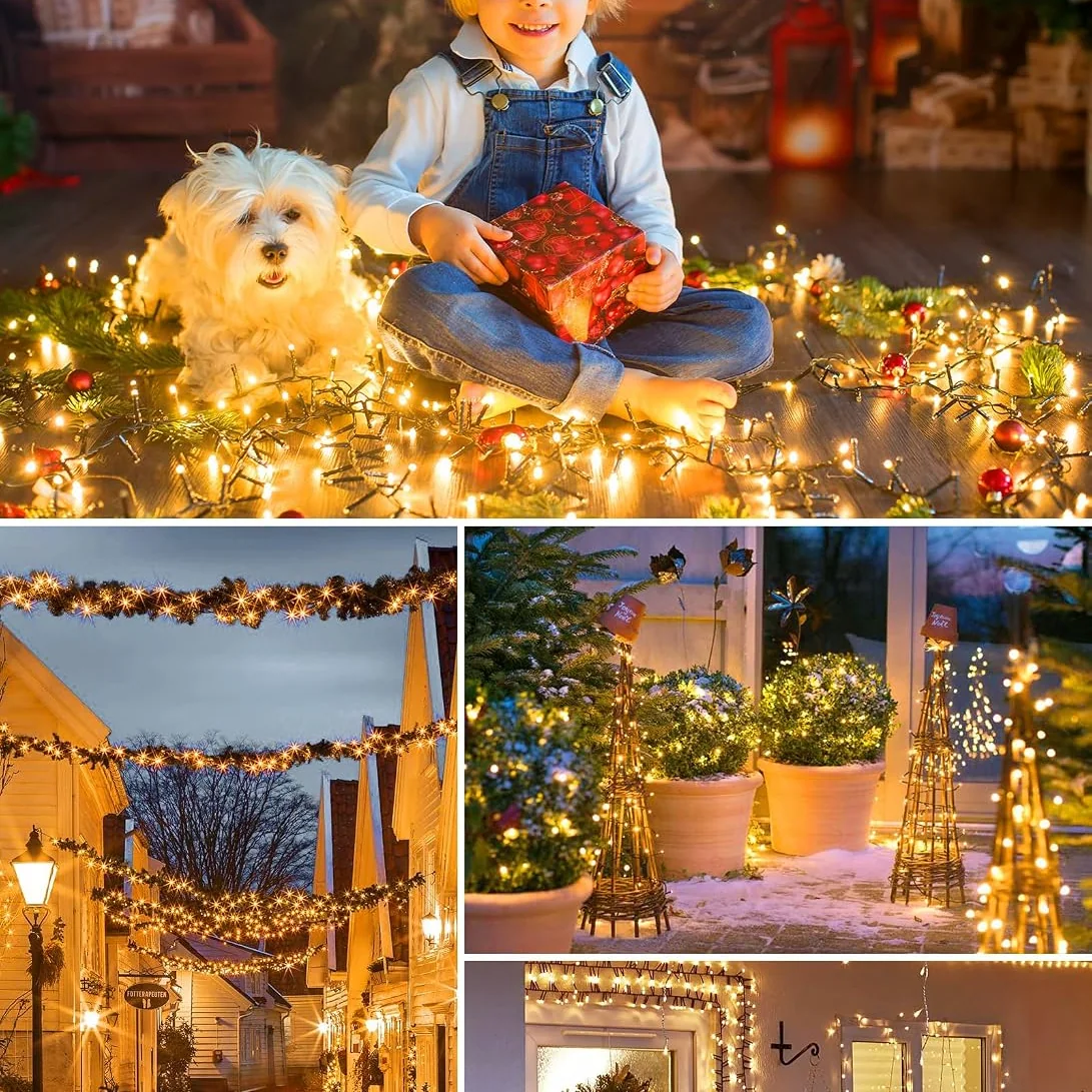 Minetom Solar Christmas Lights Outdoor Waterproof, photo 2