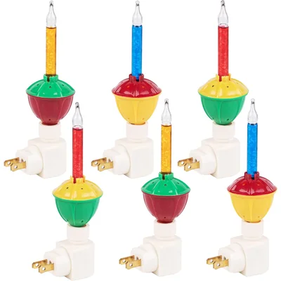 Minetom 2 Pack Bubble Night Light with 1 Classic Swivel Plug, thumbnail 5