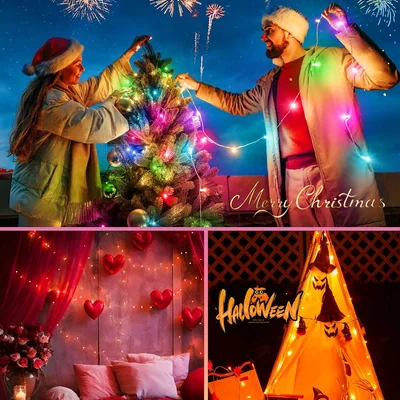 Minetom Color Changing String Lights, thumbnail 4