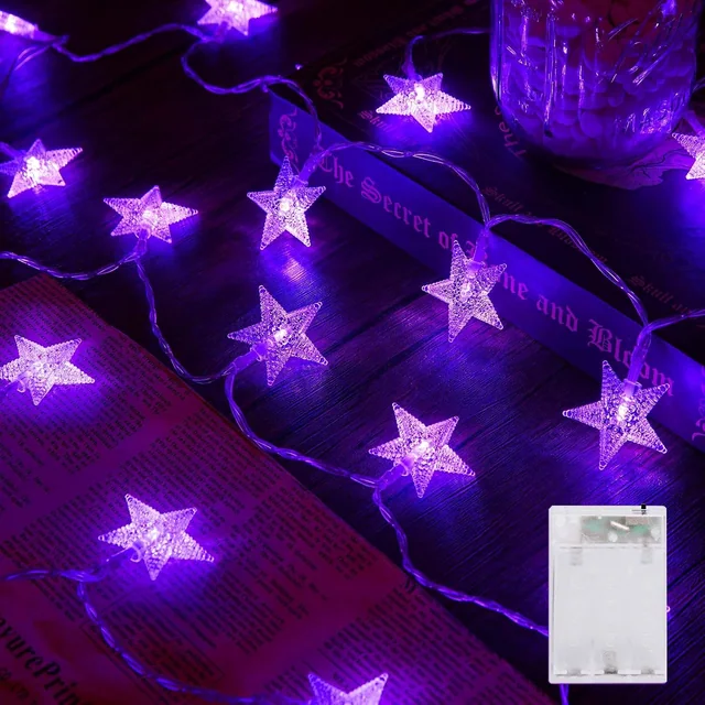 Minetom 50 LED Star String Lights
