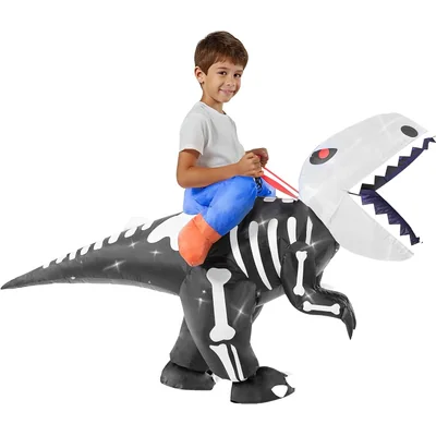 Minetom Halloween Light-Up Inflatable Dinosaur Costume For Kids, thumbnail 7