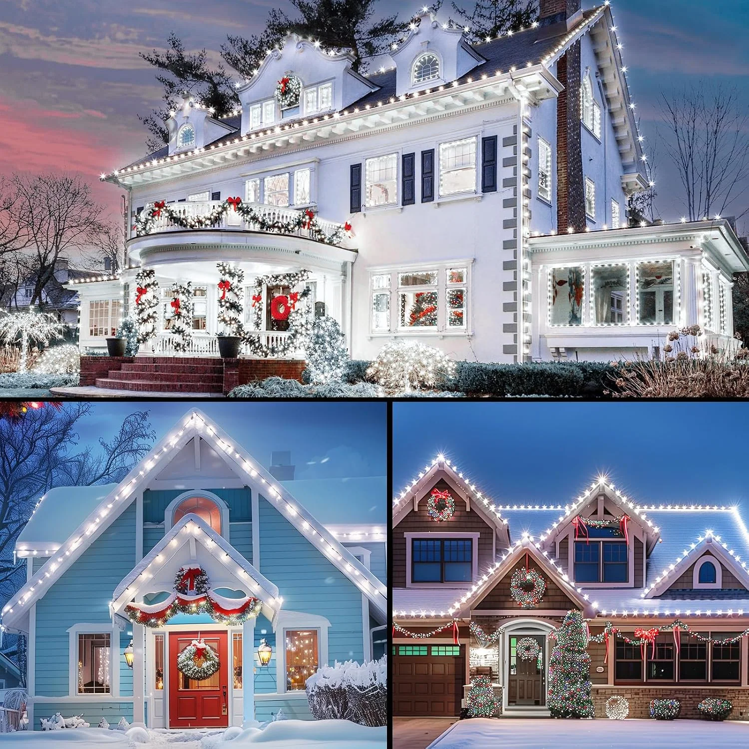 Minetom C9 LED Christmas Lights Outdoor, 81FT 100 LED C9 String Lights, photo 2