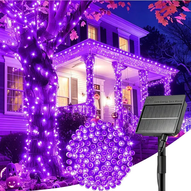 Minetom Solar Halloween Lights Outdoor