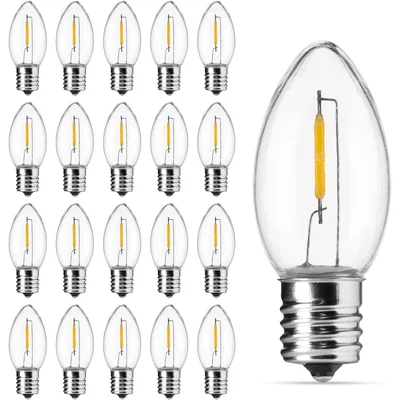 Minetom C7 LED Christmas Light Bulb, thumbnail 1