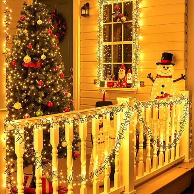 Minetom Battery Operated Christmas Lights Outdoor, thumbnail 2
