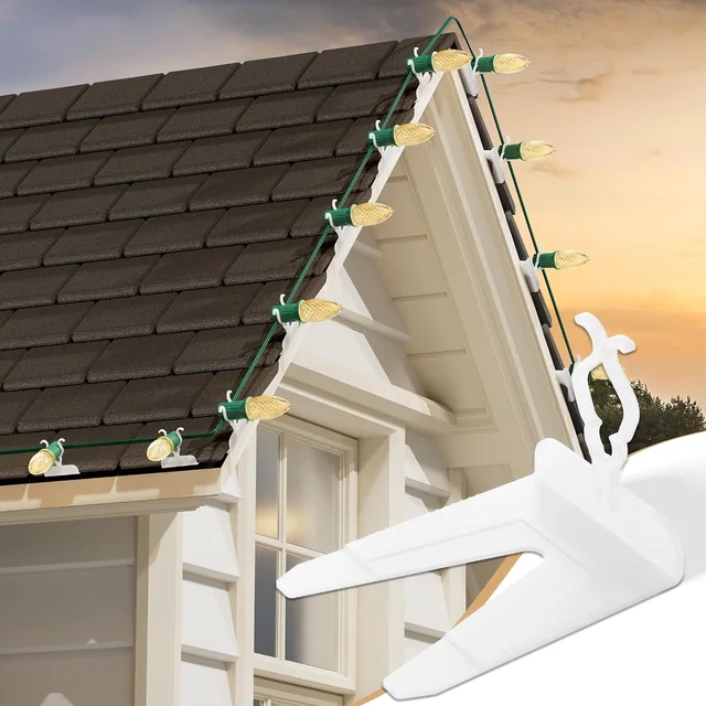 Minetom Christmas Light Clips for Outside